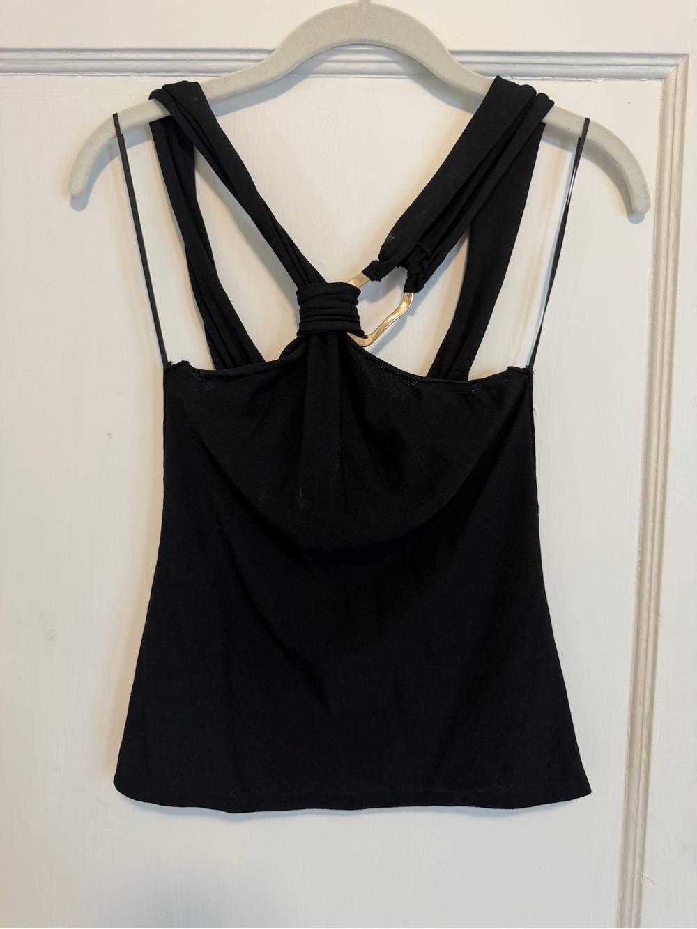 Black Halter Tank